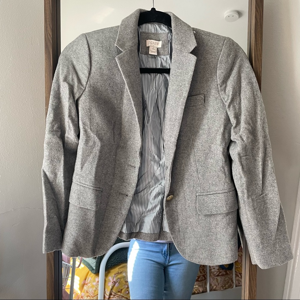 J Crew Wool Blazer
